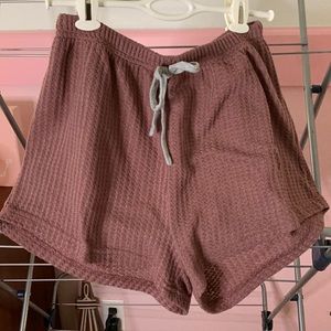 Waffle Knit Sleep Shorts